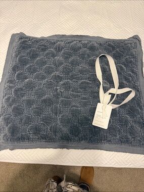 Pottery Barn Velvet Lattice Stitch Sham